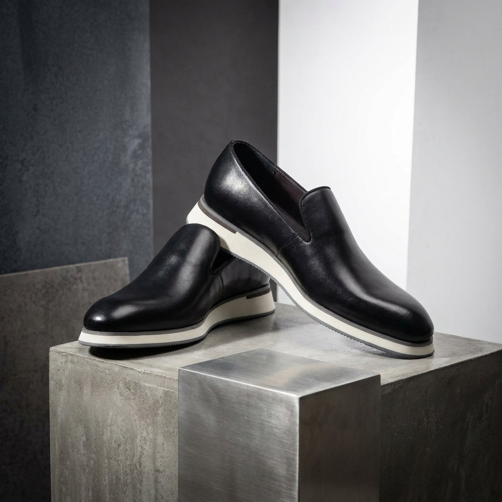 Meridian Cowhide Loafers