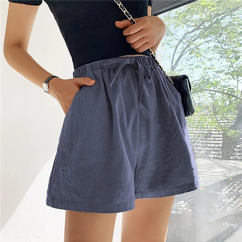 Bohemian Linen Shorts