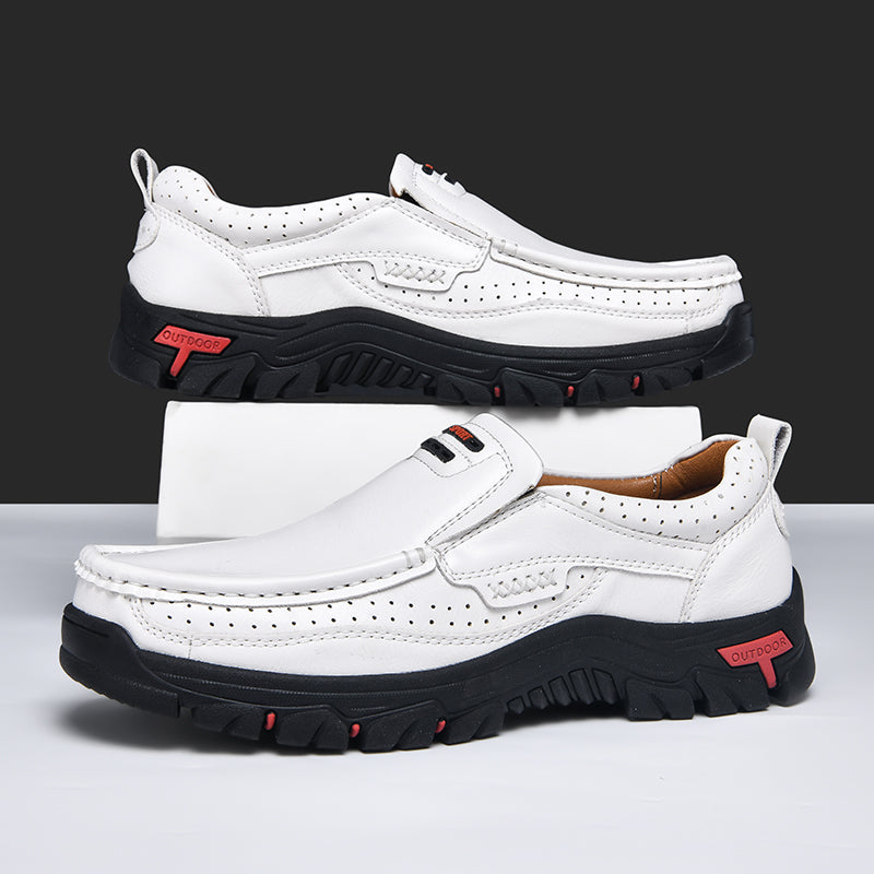Roxten Leather Slip-Ons