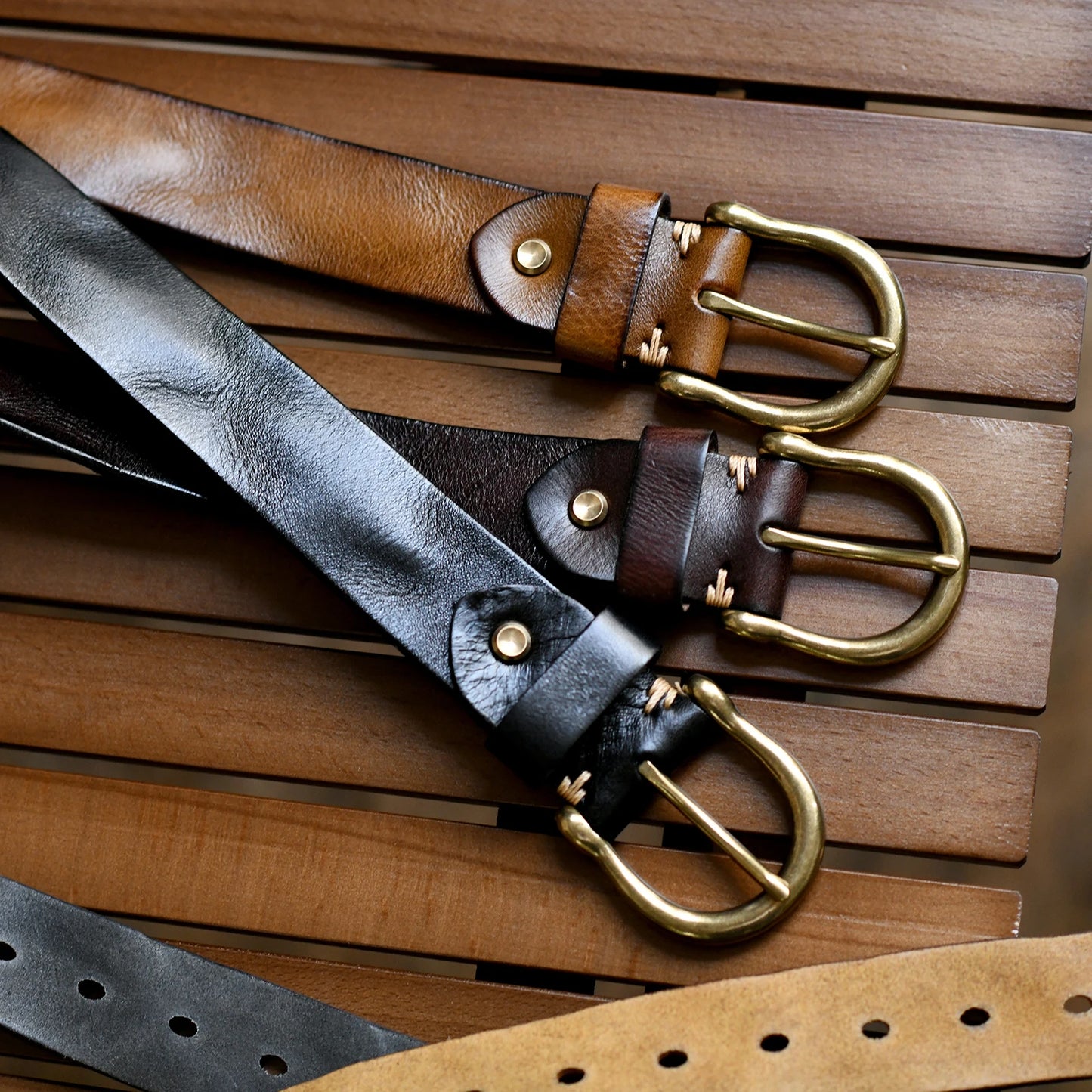 Denali Leather Belt