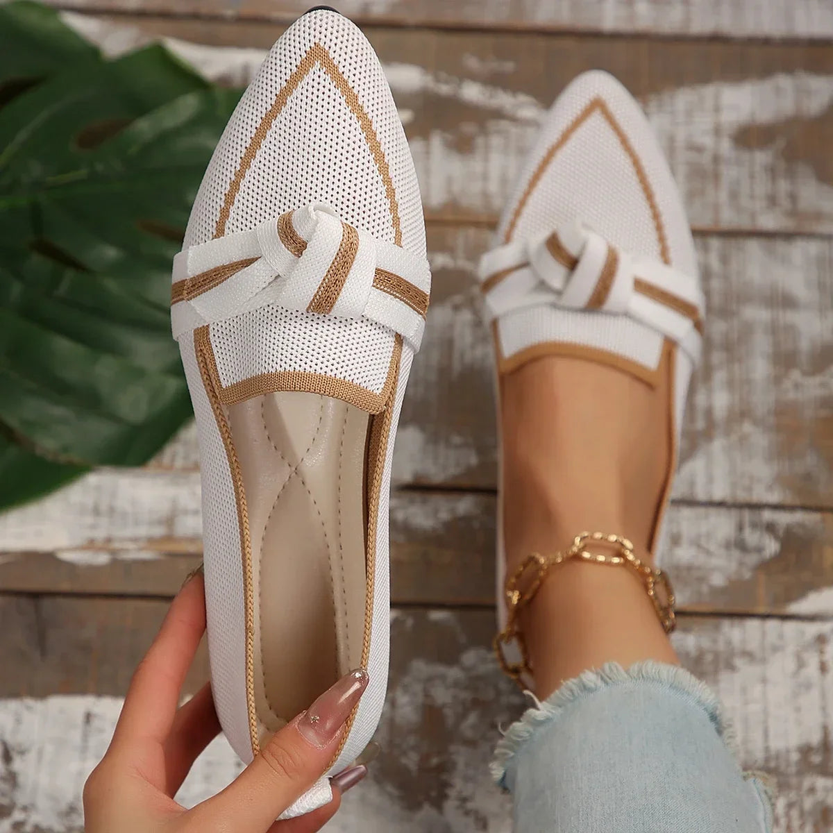 Amara Knit Flats