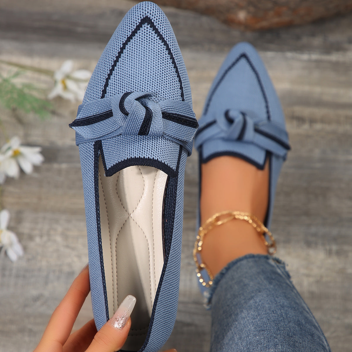 Amara Knit Flats