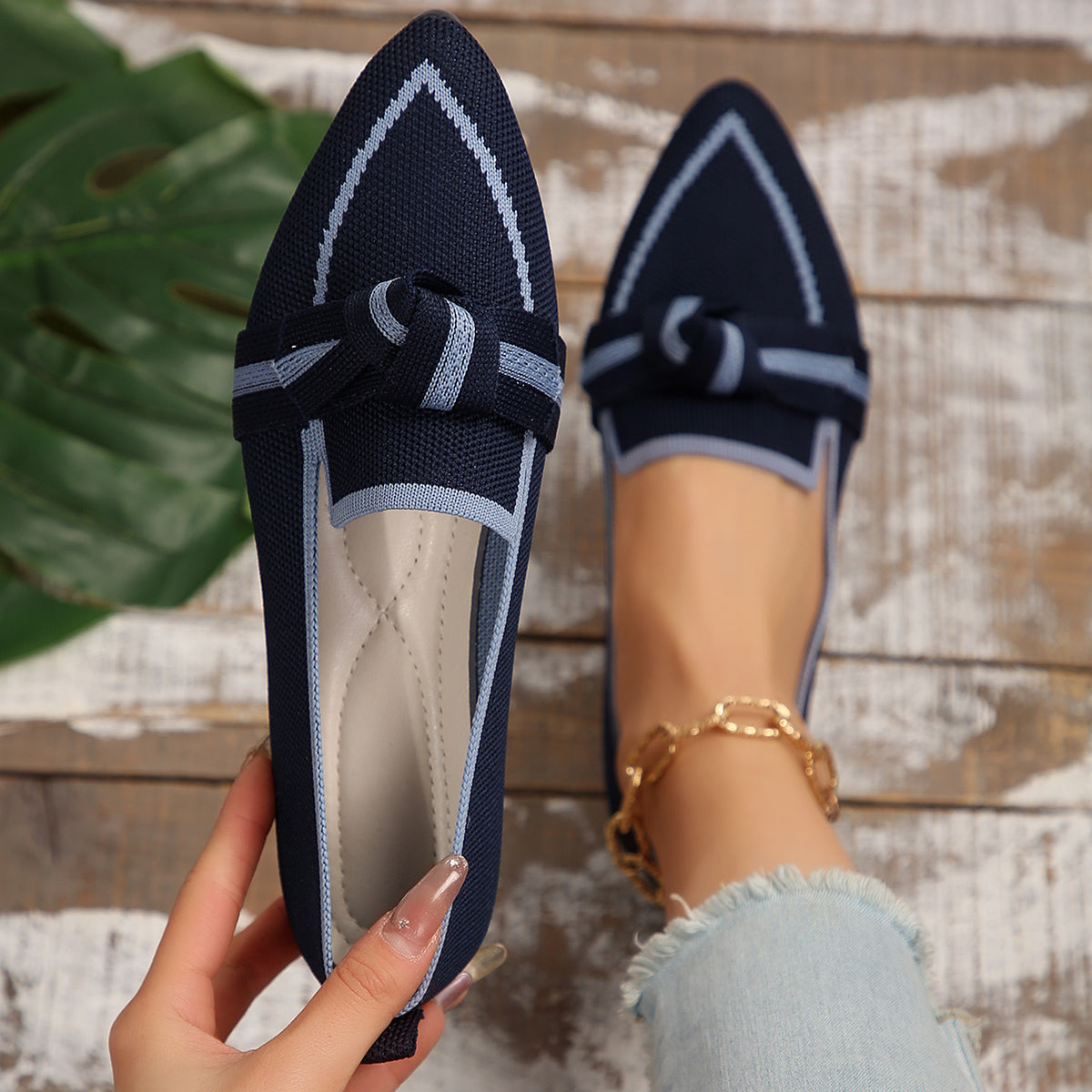 Amara Knit Flats