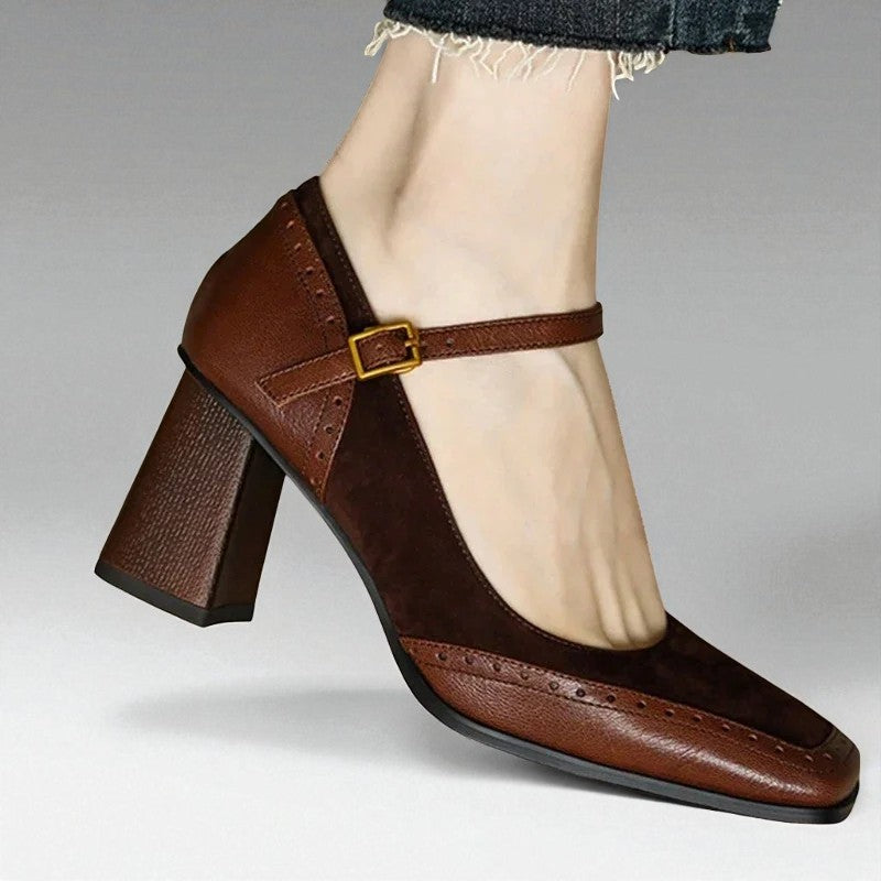 Éloise Leather Heels