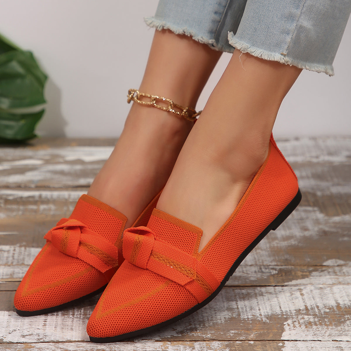 Amara Knit Flats