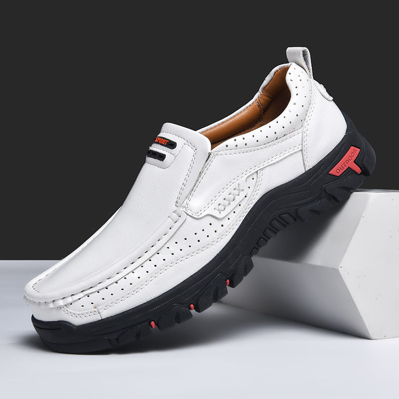 Roxten Leather Slip-Ons