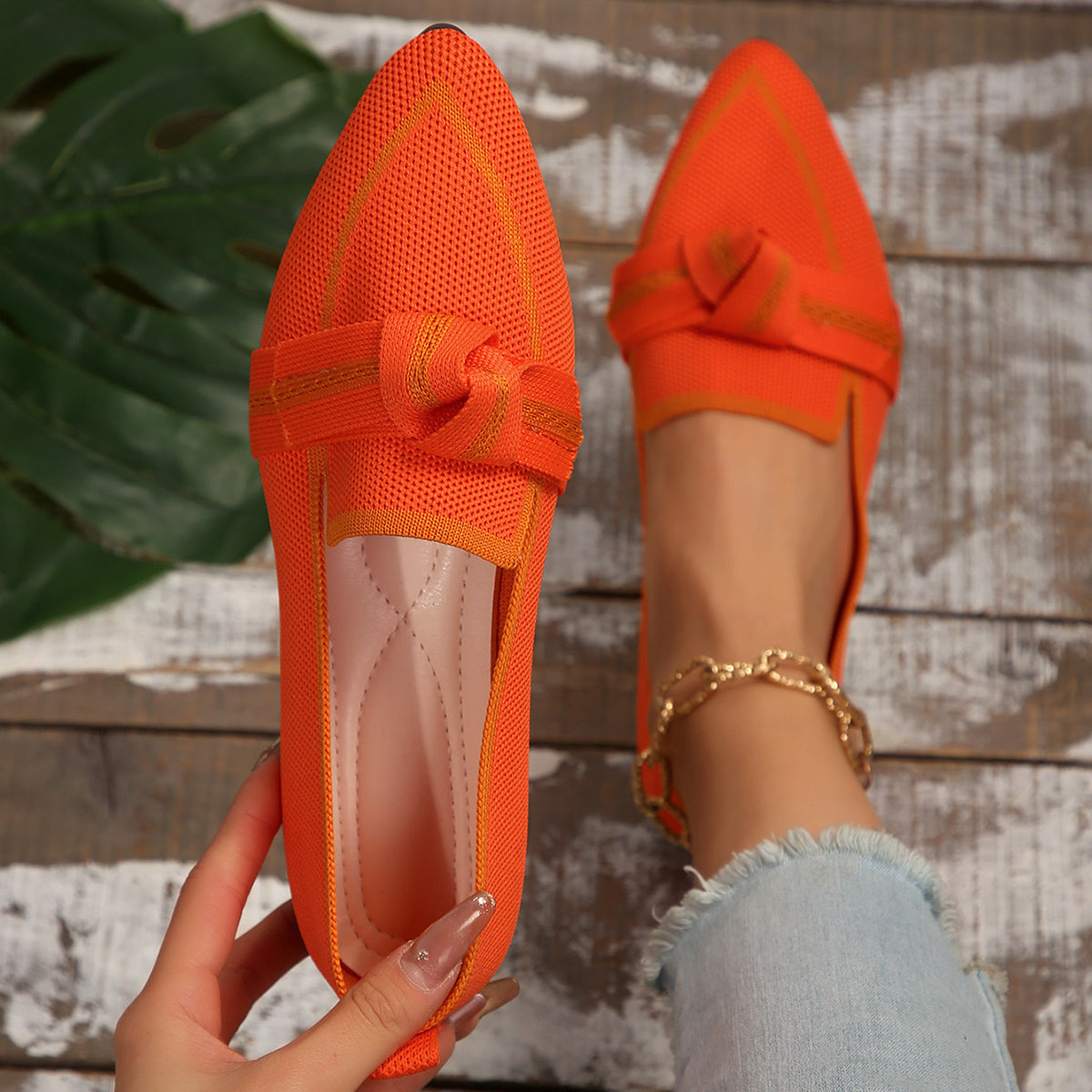 Amara Knit Flats