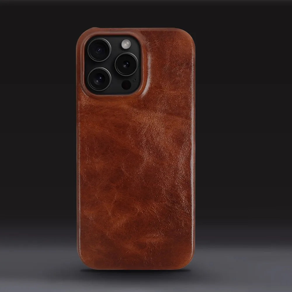 The Executive - Genuine Leather iPhone Case