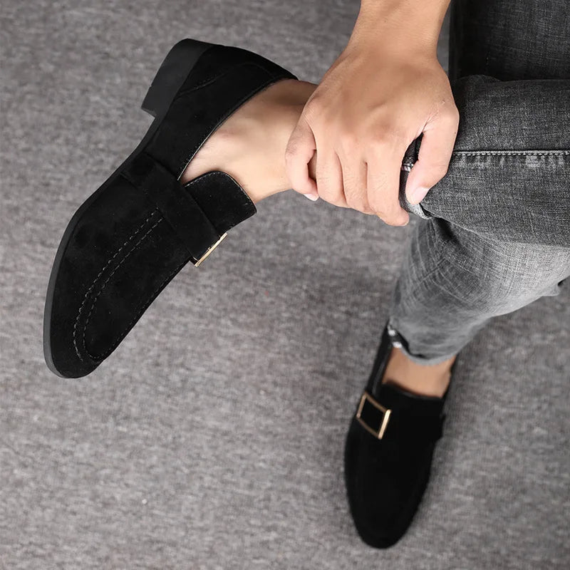 Suede Signature Loafers