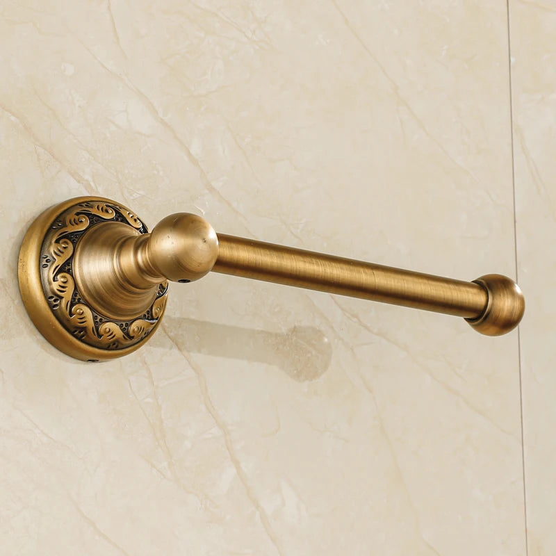 Regal Antique Brass Tissue Holder