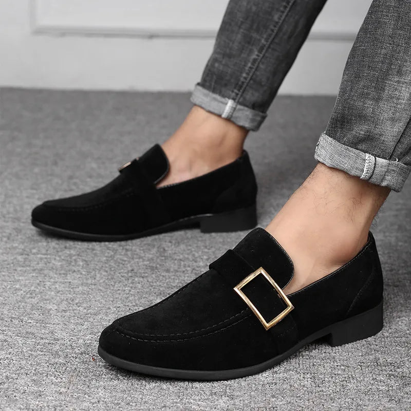 Suede Signature Loafers