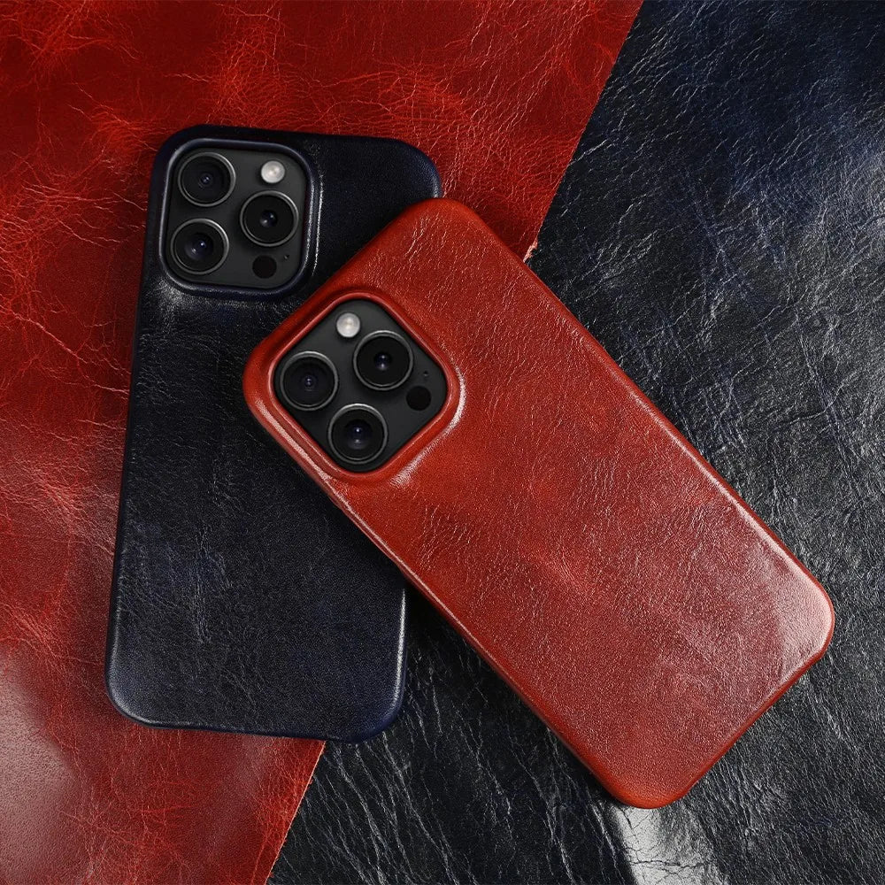The Executive - Genuine Leather iPhone Case