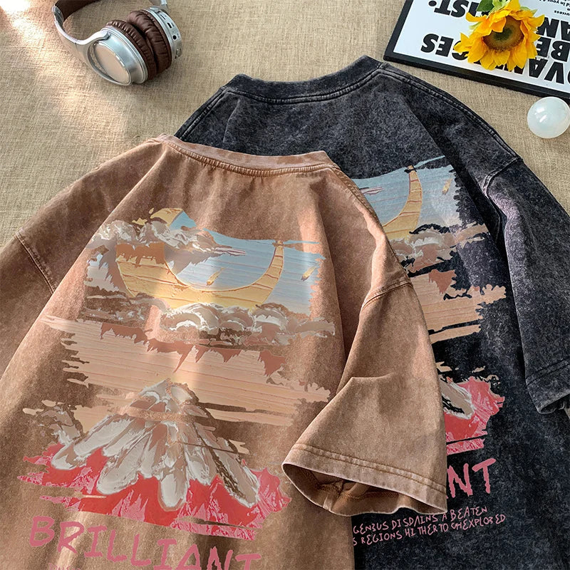 Wanderlust Wash Tee