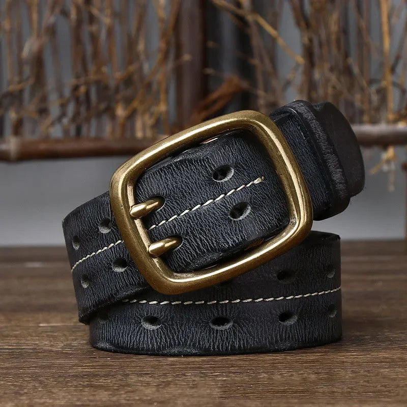 Sierra™ - Retro Cowhide Belt