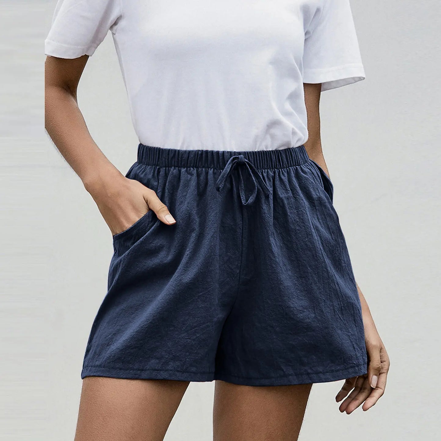 Bohemian Linen Shorts