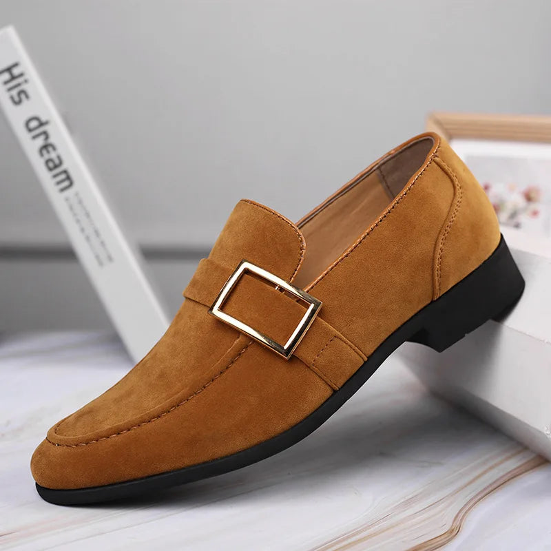 Suede Signature Loafers
