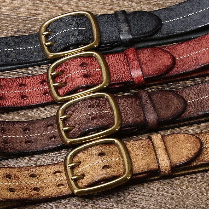 Sierra™ - Retro Cowhide Belt