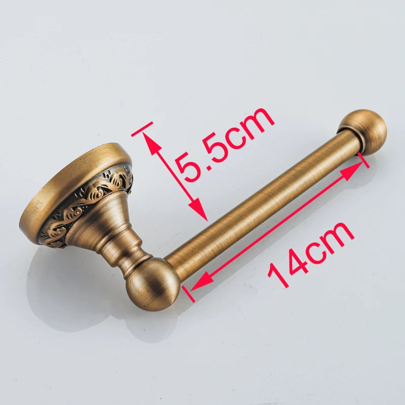 Regal Antique Brass Tissue Holder