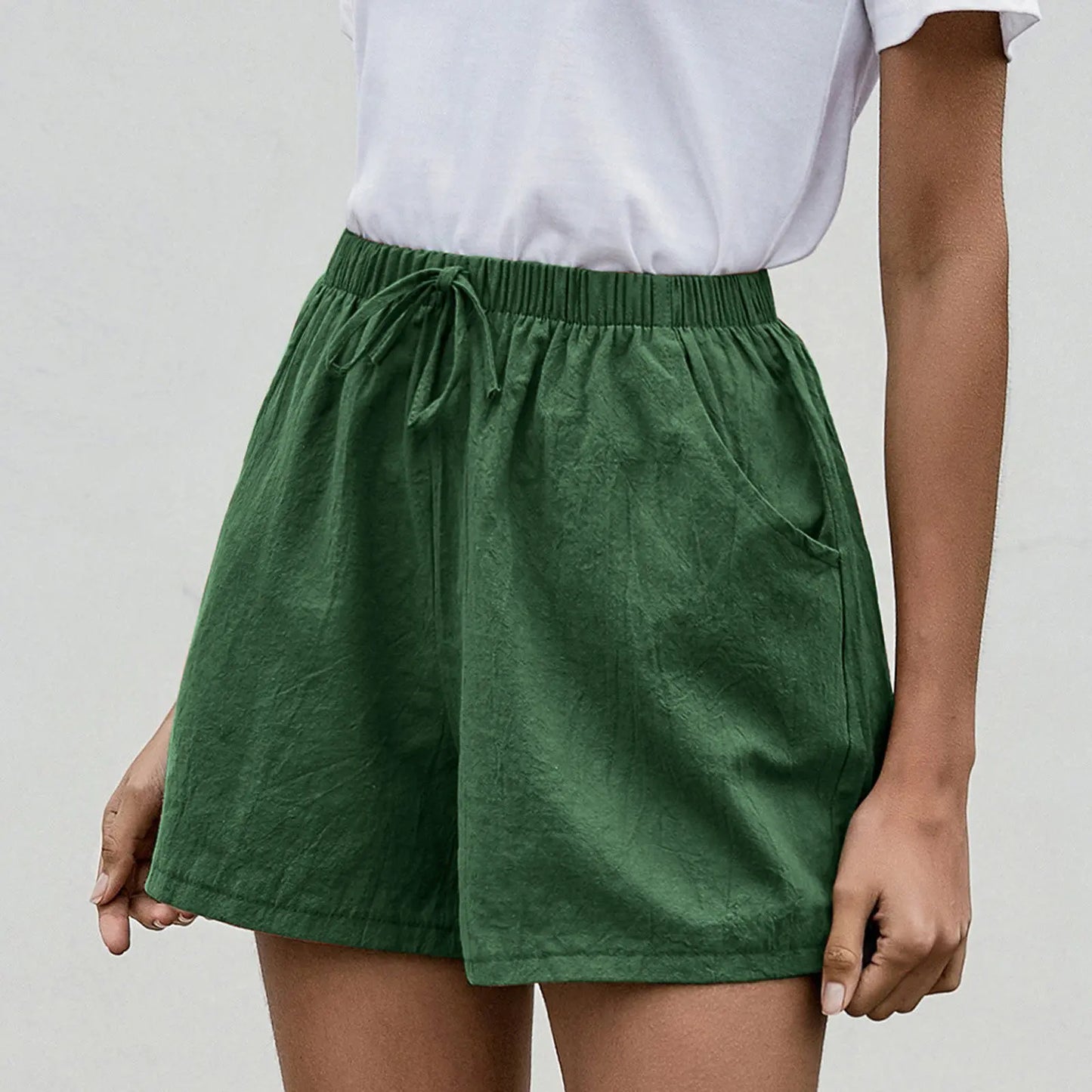 Bohemian Linen Shorts