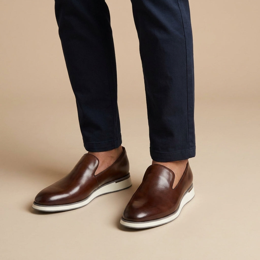 Meridian Cowhide Loafers