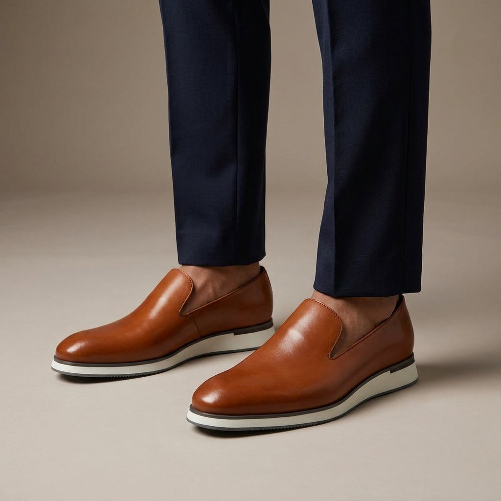 Meridian Cowhide Loafers