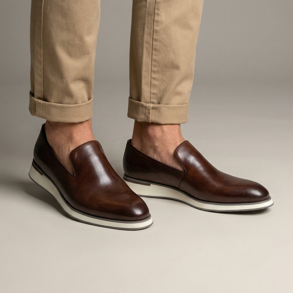 Meridian Cowhide Loafers