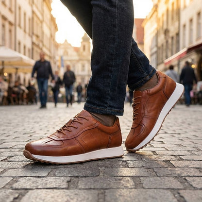 Avellino Cowhide Sneakers