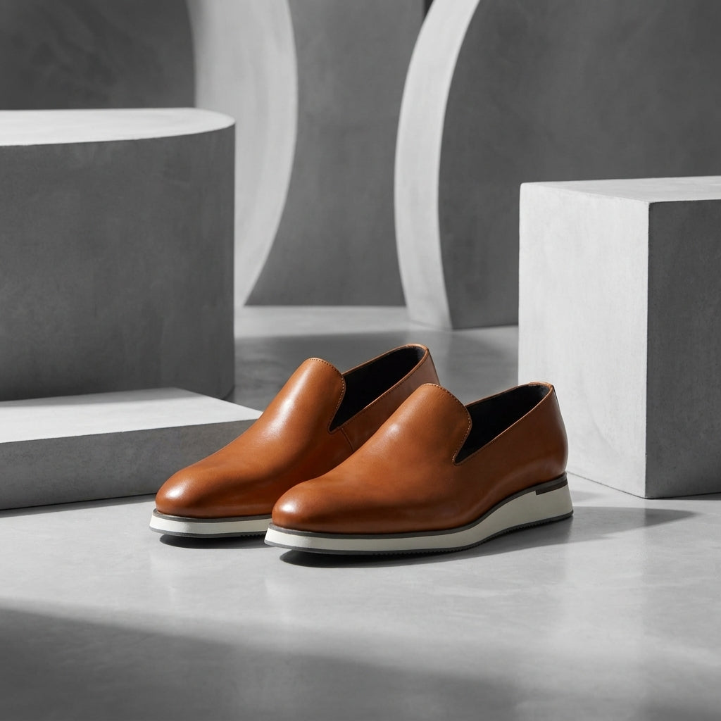 Meridian Cowhide Loafers