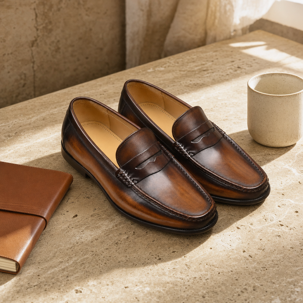 Dominion Cowhide Loafers