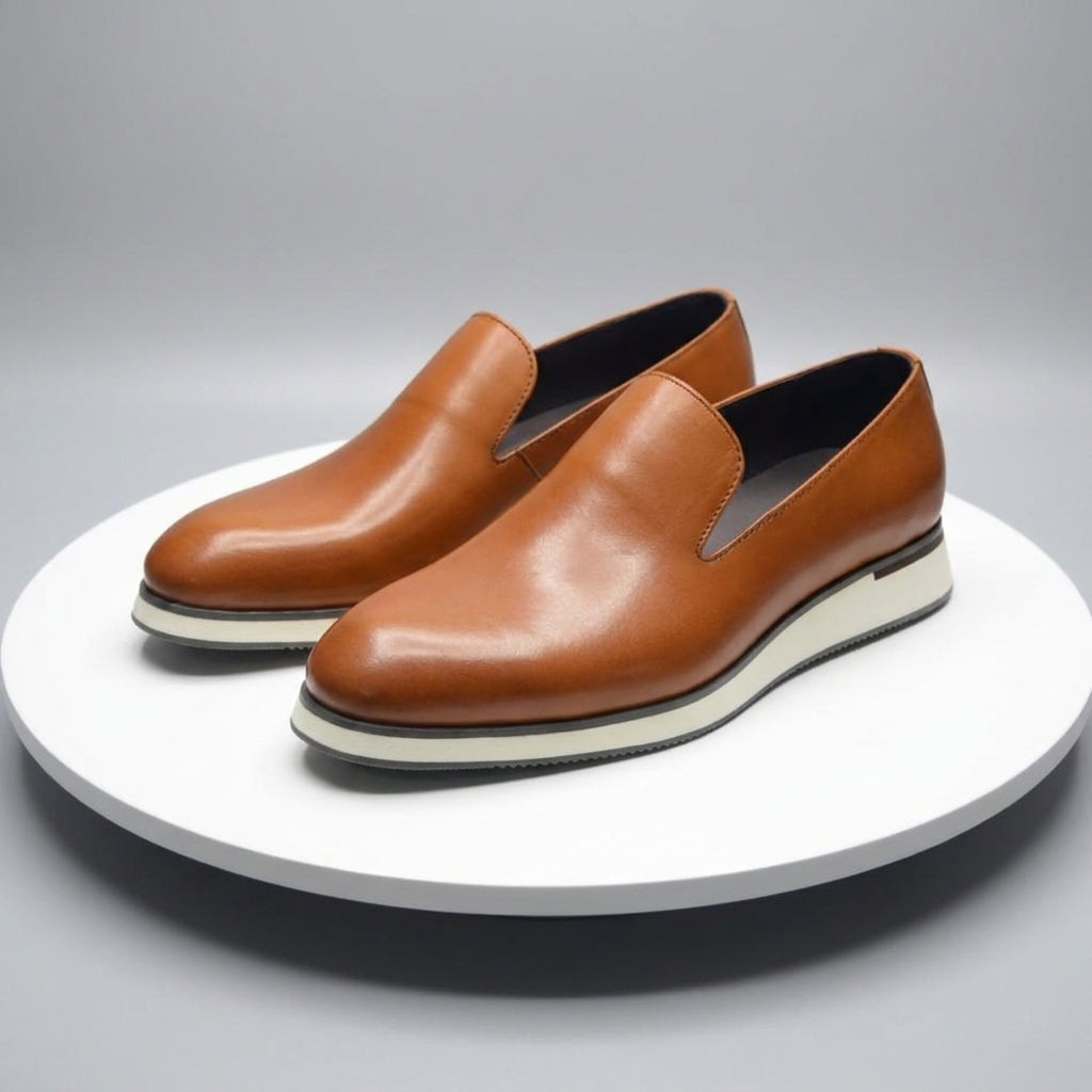 Meridian Cowhide Loafers