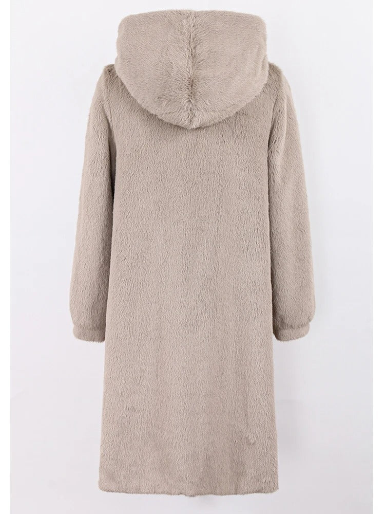 KENSINGTON FAUX FUR COAT