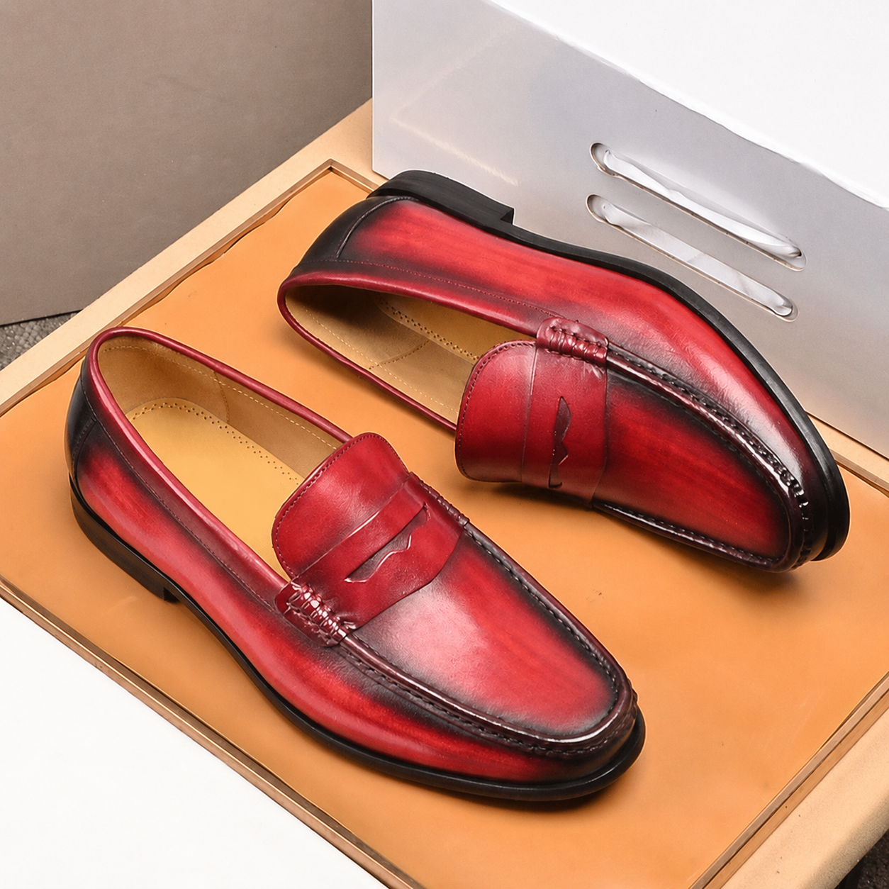 Dominion Cowhide Loafers