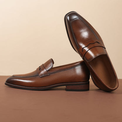 Regente Cowhide Leather Loafers