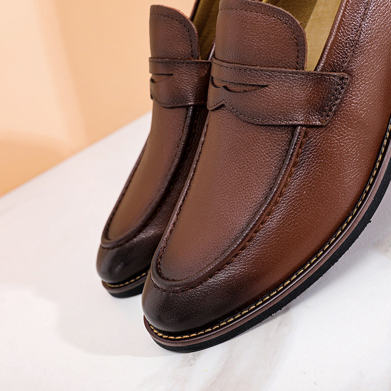Regente Cowhide Leather Loafers