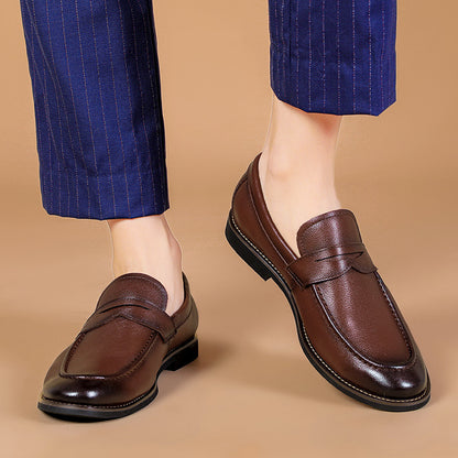 Regente Cowhide Leather Loafers