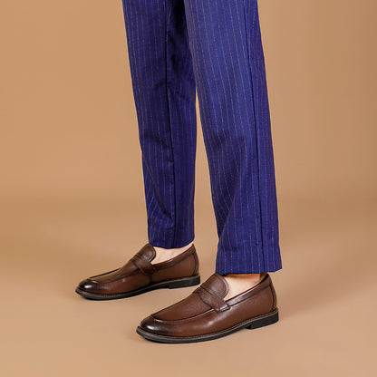 Regente Cowhide Leather Loafers