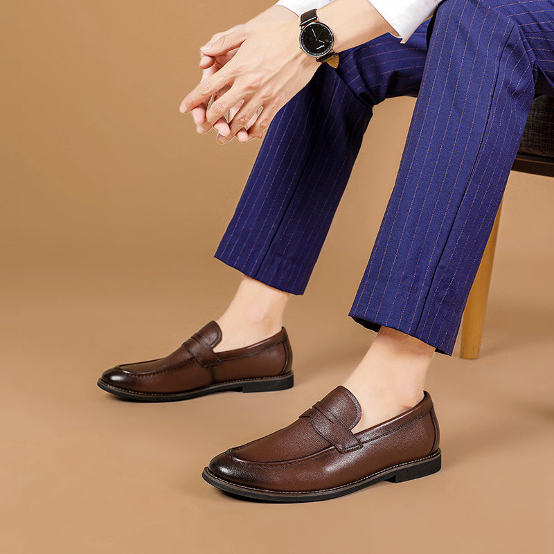 Regente Cowhide Leather Loafers