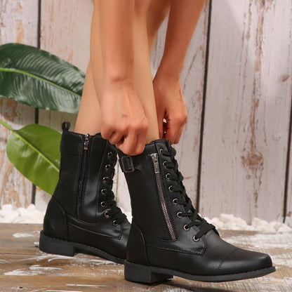 Ornella Leather Boots