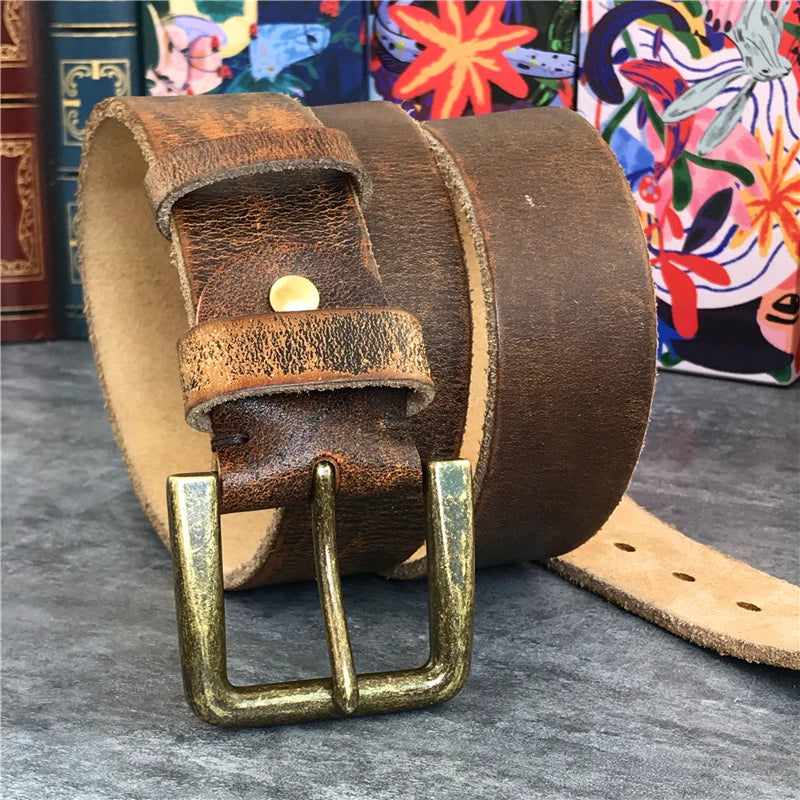 LAREDO COWHIDE BELT