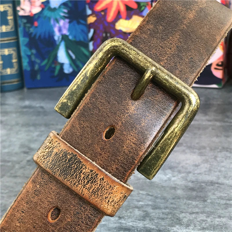 LAREDO COWHIDE BELT