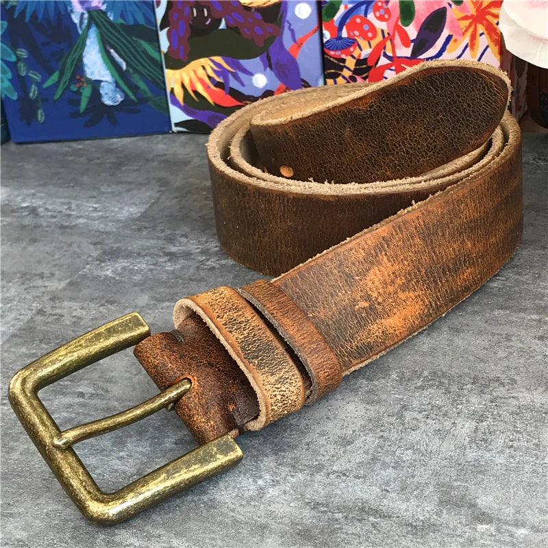 LAREDO COWHIDE BELT