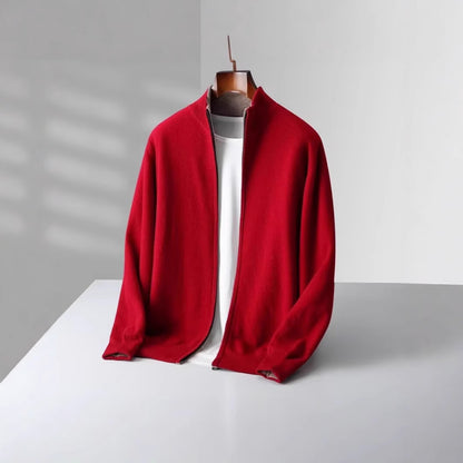 Cavero Reversible Wool Cardigan