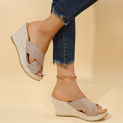 Cavaria Wedge Sandals