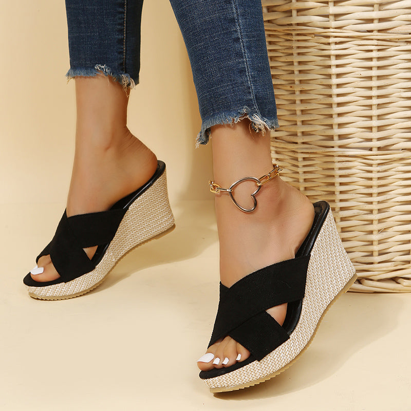 Cavaria Wedge Sandals