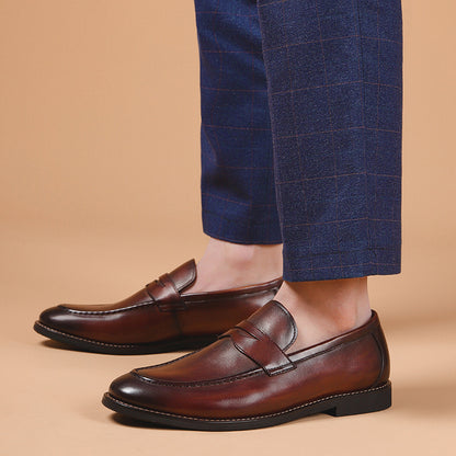 Regente Cowhide Leather Loafers