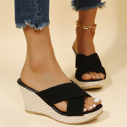 Cavaria Wedge Sandals