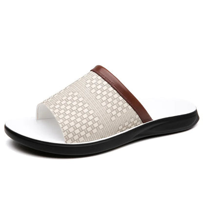 Venezia Leather Slides