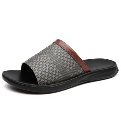 Venezia Leather Slides