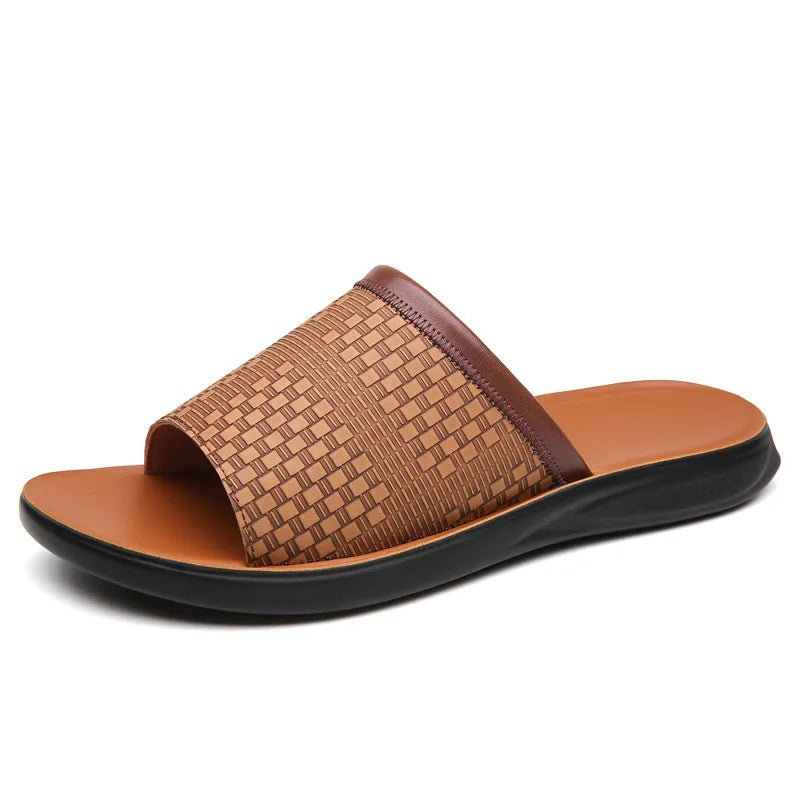 Venezia Leather Slides