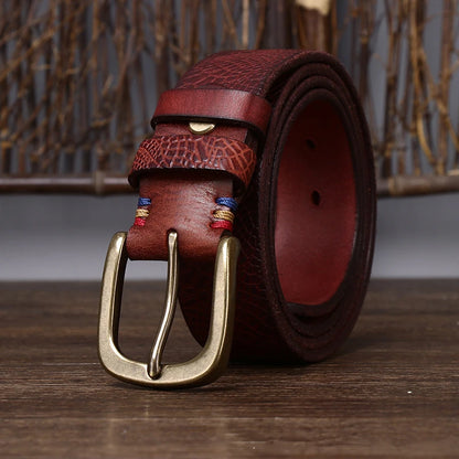 Alton Cowhide Belt